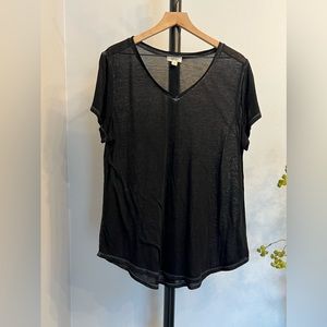 Lightweight Black Tee